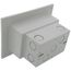 InBox Electrical Box for Flat Surfaces W/ Weatherproof Cover