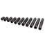 1/2" Schedule 40 Black Nipple Set (Close to 6" Length)