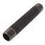3/4" Schedule 40 Black Nipple Set (Close to 6" Length)