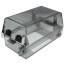 1- Gang Vertical Dri-Box Adapter w/ Non-Metallic Cover & Base (Clear)