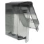 1- Gang Vertical Dri-Box Adapter w/ Non-Metallic Cover & Base (Clear)