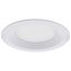 4" Round Baffle Slim Downlight, 5 CCT Selectable - Matte White (12W)