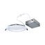 6" Round Baffle Slim Downlight, 5 CCT Selectable - Matte White (15W)