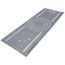 4"/6"/8" Universal Fit New Construction Mounting Plate for Round Slim Series Downlights