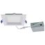 4" Square Baffle Slim Downlight, 5 CCT Selectable - Matte White (12W)