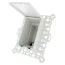 Weatherproof Low Profile InBox for New Stucco, Textured Surfaces, and Rigid Siding