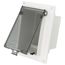 Low Profile Weatherproof InBox For Retrofit Siding Construction