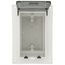 Low Profile Weatherproof InBox For Retrofit Siding Construction