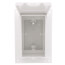 Nonmetallic Low Profile InBox for Retrofit Siding Construction (Vertical)