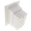 Nonmetallic Low Profile InBox for Retrofit Siding Construction (Vertical)