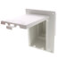 Nonmetallic Low Profile InBox for Retrofit Siding Construction (Vertical)