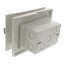Clear Low Profile InBox for Retrofit Siding Construction (Vertical)