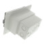 1-Gang Clear Low Profile InBox for Flat Surface, Retrofit (Vertical)