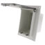 1-Gang Clear Low Profile InBox for Flat Surface, Retrofit (Vertical)