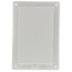 1-Gang White Low Profile InBox for Flat Surface, Retrofit (Vertical)