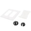 2-Gang Extra-Duty Low-Profile Weatherproof InBox for New Vinyl Siding Construction
