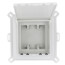 2-Gang Extra-Duty Low-Profile Weatherproof InBox for New Vinyl Siding Construction