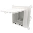 2-Gang Extra-Duty Low-Profile Weatherproof InBox for New Vinyl Siding Construction