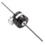 5" Double Shaft Fan/Blower Motor Less Base (208-230V, 1550 RPM, 1/5, 1/10 HP)