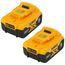 20V MAX XR Lithium-ion Premium Battery Pack 5.0Ah (2-Pack)