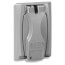 1-Gang Universal Flip-Lid Weatherproof Receptacle Cover (White)