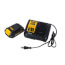 20V Right Angle Drill/Driver Kit 3/8" Right Angle Drill, (1) Battery