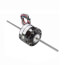 5" Double Shaft Fan/Blower Motor Less Base (115V, 1550 RPM, 1/5, 1/10, 1/25 HP)