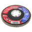 4-1/2" Steel Demon Grinding and Polishing Flap Disc w/ 40 Grit, Type 29 Conical Design, NO HUB