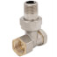 Thermostatic Control Valve Set - Decorative Angle (Polished Chrome)
