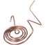 Copper Condensate Loop Spiral Lrg Ref, 1d, 033-C34-004K-S