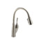 Single Handle Pull-Down Kitchen Faucet - Brilliance Stainless