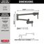 Contemporary Pot Filler (Black Stainless), 1165LF-KS