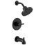 Nicoli Monitor 14 Series H2Okinetic Tub and Shower (Matte Black), 144749-BL