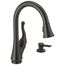 Talbott Single Handle Pulldown Kitchen Faucet w/ Soap Dispenser (Venetian Bronze), 16968-RBSD-DST