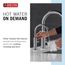 Contemporary Round Instant Hot Water Dispenser (Arctic Stainless)