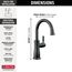Traditional Beverage Faucet (Matte Black), 1960-BL-DST