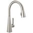 Lenta Single-Handle Pulldown Kitchen Faucet (Spotshield Stainless), 19802Z-SP-DST