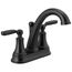 2532LF-BLTP Woodhurst 2 Handle Centerset Bathroom Faucet (Matte Black)