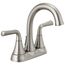 Kayra 2 Handle Centerset Bathroom Faucet (Stainless), 2533LF-SSMPU