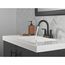Saylor 2 Handle Centerset Bathroom Faucet (Matte Black), 2535-BLMPU-DST