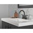 Saylor 2 Handle Centerset Bathroom Faucet (Matte Black), 2535-BLMPU-DST