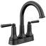 Saylor 2 Handle Centerset Bathroom Faucet (Matte Black), 2535-BLMPU-DST