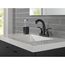 Stryke Two Handle Centerset Bathroom Faucet, 1.2 GPM (Matte Black), 25775-BLMPU-DST