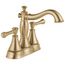 Cassidy 2 Handle Centerset Bathroom Faucet, Metal Pop-Up (Champagne Bronze), 2597LF-CZMPU