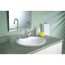 Two Handle Cer-Tek Ceramic Deck Mount Gooseneck Bathroom Faucet (Chrome), 27C4842