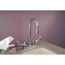 Two Handle Cer-Tek Ceramic Deck Mount Gooseneck Bathroom Faucet (Chrome), 27C4842