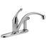 Collins Single Handle Kitchen Faucet w/ Integral Spray (Chrome), 340-DST
