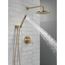 Monitor 14 Series Shower w/ Round Raincan, Hand Shower & Rough Valve (Champagne Bronze), 342702-CZ