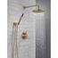 Monitor 14 Series Shower w/ Round Raincan, Hand Shower & Rough Valve (Champagne Bronze), 342702-CZ