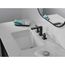 Velum Two Handle Widespread Bathroom Faucet, 3537LF-BLMPU (Matte Black)